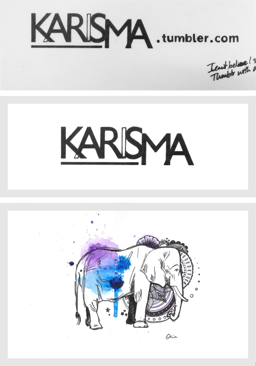 KARISMA Logo Design Process 2